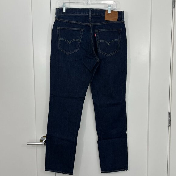 Levi's Size 33 Blue Straight Leg 501 Jeans - Picture 6 of 10